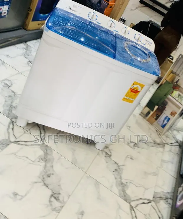 Neatly Boxed Nasco 15kg Twin Top Washing Machine · Photo 1