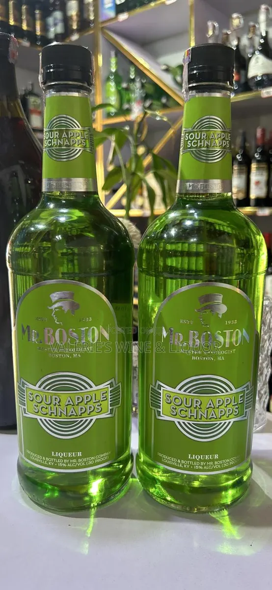 Mr. Boston Sour Apple Schnapps , · Photo 1