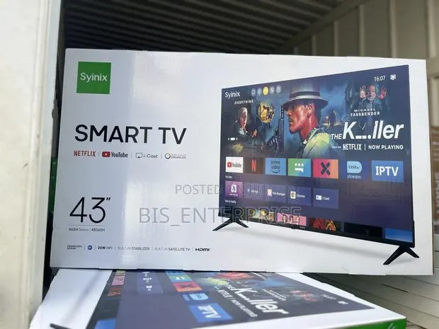 Syinix 43” Smart With I - Cast (Frameless Design ) · Photo 1