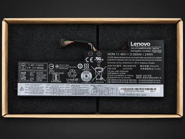 Lenovo ThinkPad T470 T480 3-Cell 24Wh 11.4V Battery Replacement! · Photo 1