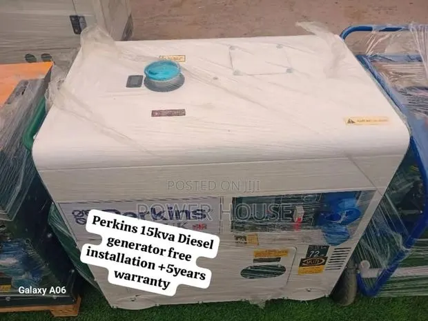 Power Revolution Perkins Diesel Generator 15kva Silent · Photo 1