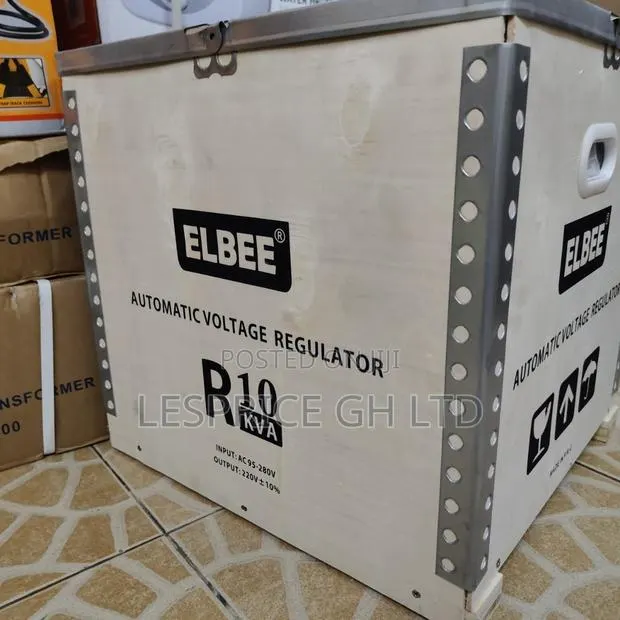 Elbee 10kva Single Phase Automatic Voltage Stabilizer (10000va) – · Photo 1