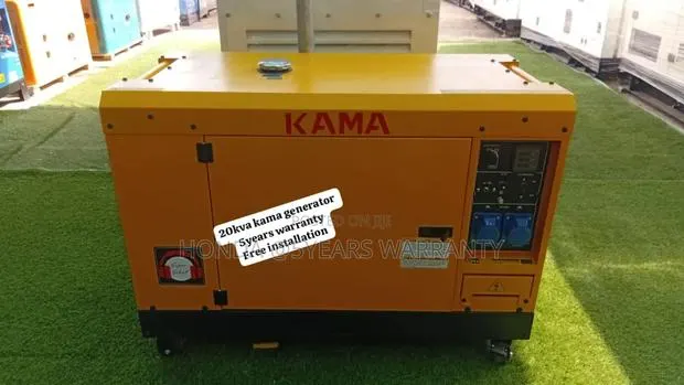 Yellow Silent Kama 20kva Diesel Generator 20kva Kama · Photo 1
