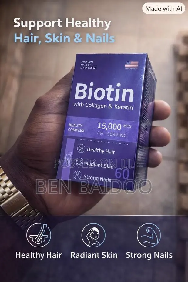 Biotin Supplement (Fuel Your Hair Growth) · Photo 1