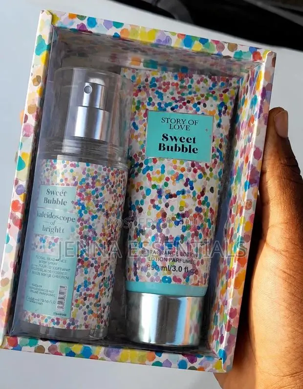 Story of Love- Sweet Bubble Fragrance + Lotion Gift Set · Photo 1