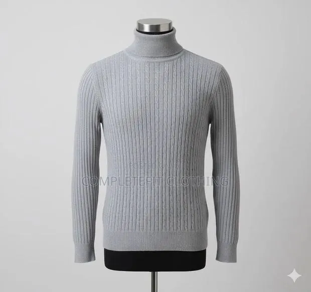 Turtle Neck Sweatshirt