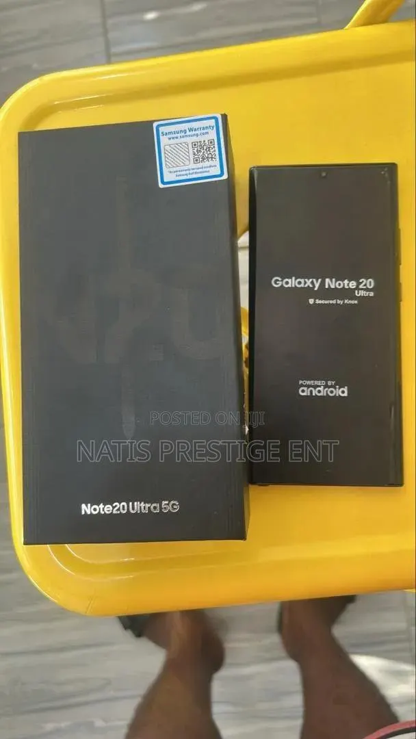 New Samsung Galaxy Note 20 Ultra 5G 256 GB Black · Photo 1