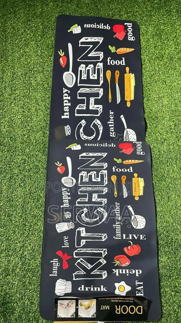 2 Piece Absorbent Big Size Kitchen Mat · Photo 1