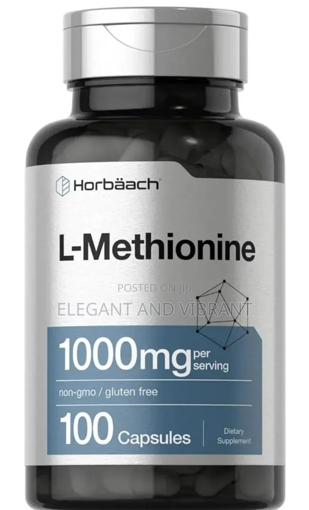 L-methionine 1000mg | 100 Capsules · Photo 1