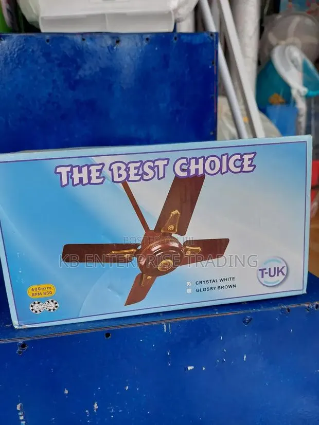 4 Blade T-Uk Ceiling Fan · Photo 1