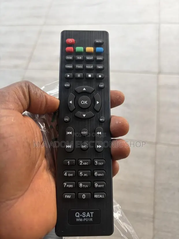 Q-Sat Decoder Remote (Wm-P01r) · Photo 1