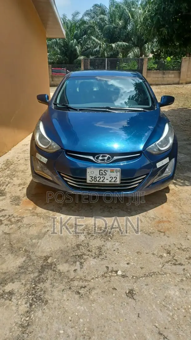 Hyundai Elantra 2014 Blue · Photo 1