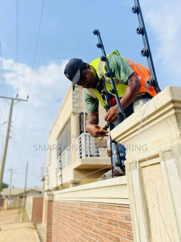 Electric Fence Installation · Photo 1