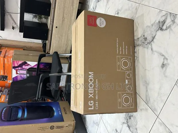 Original New Lg 480 Watts Bluetooth Cj44 X-Boom Speaker · Photo 1