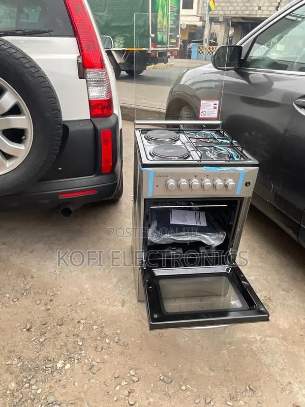 Volcano 2 Gas + 2 Electric Cooker Versatile Kitchen Essential · Photo 1