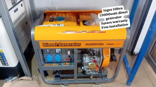 Ingco 10kva Diesel 13000watt Generator Silent 10kva · Photo 1