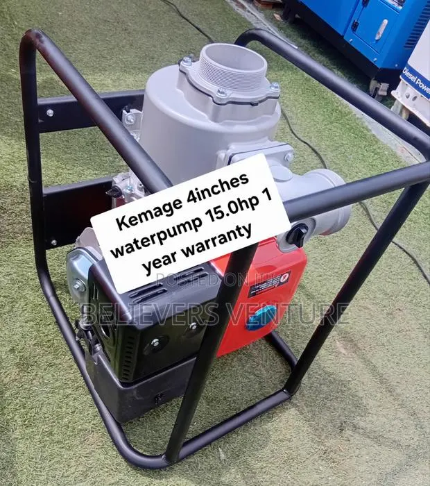 Kemage 4-Inch Water Pump 15HPPowerful Support for Farms and Irrigation · Photo 1