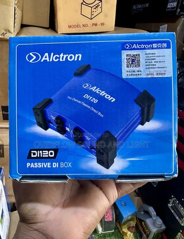 Alctron DI120 Stereo Passive DI Box · Photo 1