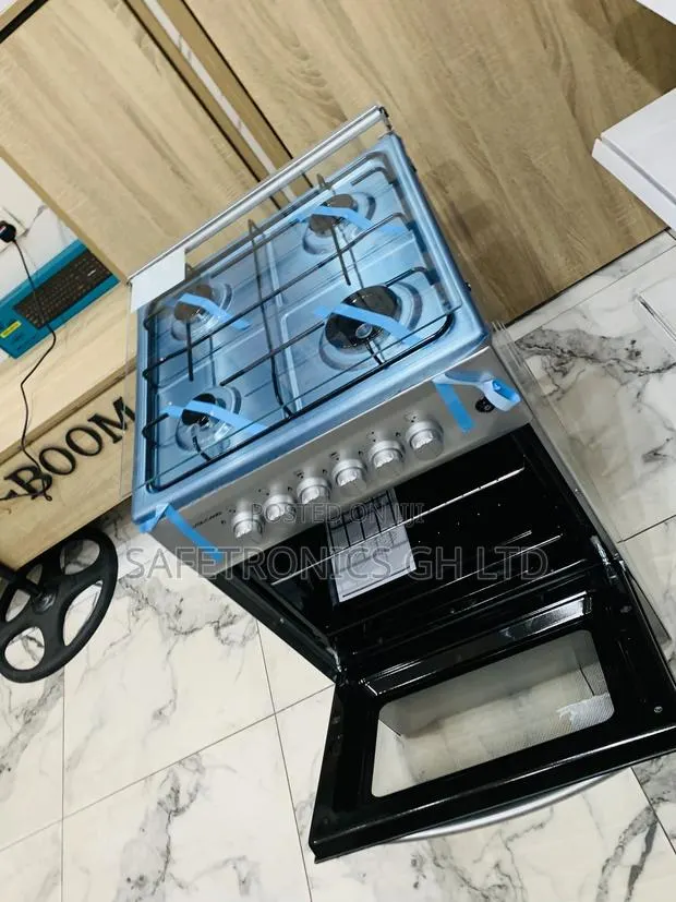 Shop Elegant Volcano 4-Burner Gas Cooker Oven With Grill 50x50 · Photo 1