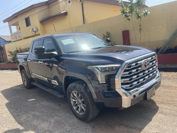 Toyota Tundra 1794 Edition CrewMax 5.5' Bed 2024 Blue · Photo 1