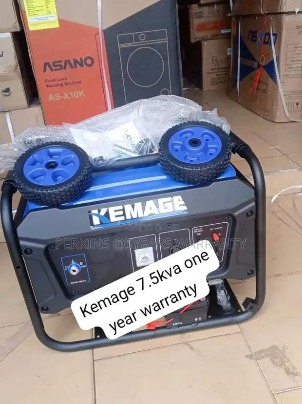 Kemage 7.5kva Heavy-Duty Generator – Reliable Power Supply 7.5kva · Photo 1
