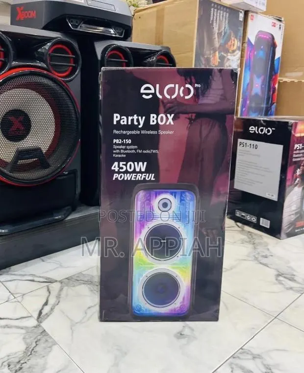 Elegant Eldo Pb2-150 Double 8" Party Box Speaker(450watt) · Photo 1