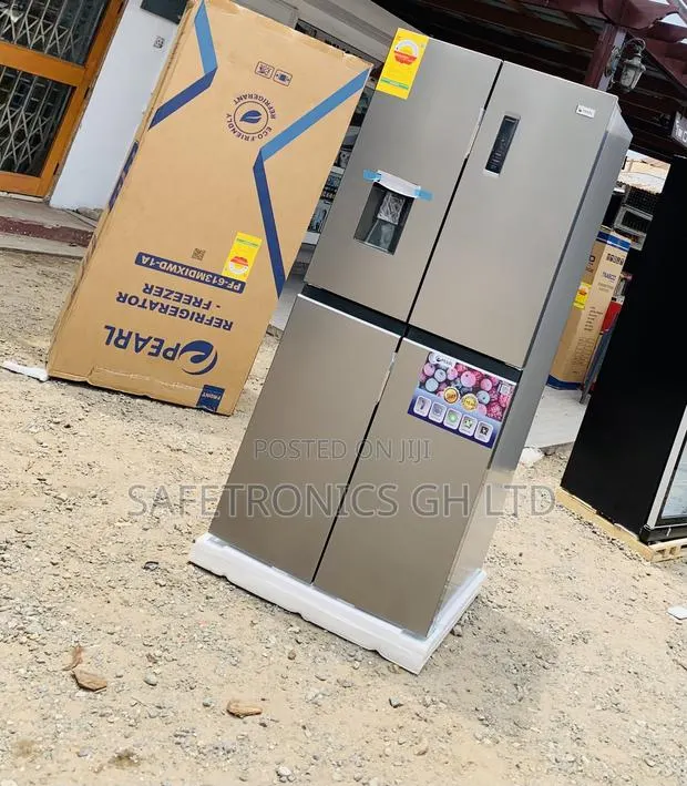 Exclusive New 421L Pearl 4 Doors Grey Side by Side Fridge · Photo 1