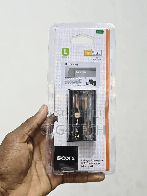 Sony Np-F970 L-Series Rechargeable Lithium Battery Pack · Photo 1