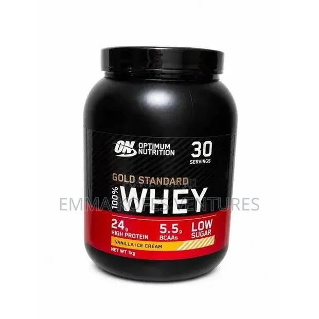 Whey Protein Powder - Vanilla Ice Cream Flavored With a Free Gift · Photo 1
