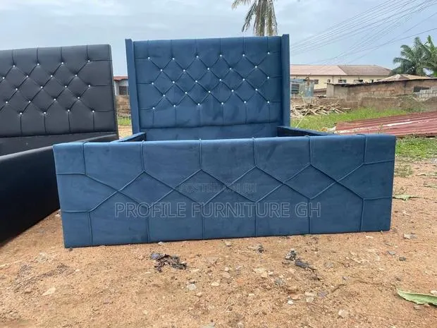 Epiphany Blue Double Bedframe 54/75//Free Delivery · Photo 1