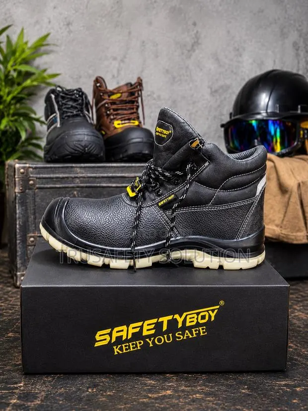 Safety Boots (Safetyboy) Heavy Duty Steel Toe and Outsole Boots · Photo 1