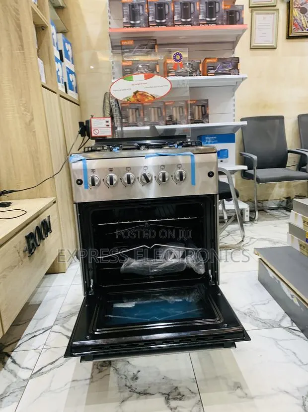 Text Us for Your New Line 60/60 4burner Gas Cooker Oven Grill · Photo 1