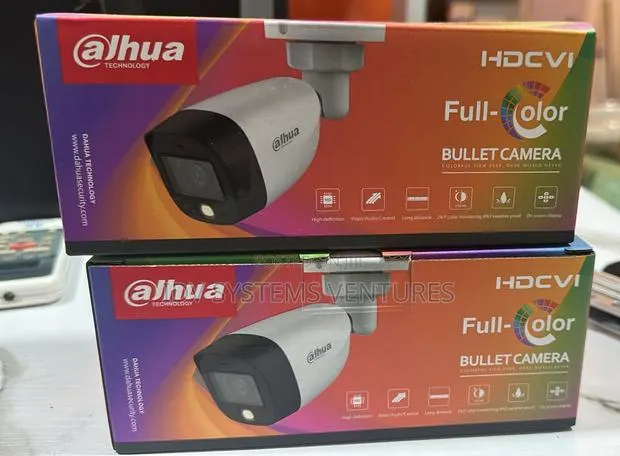 Hac-Hfw1209cp-Led 2mp Full-Color Starlight Hdcvi Bullet Camera · Photo 1