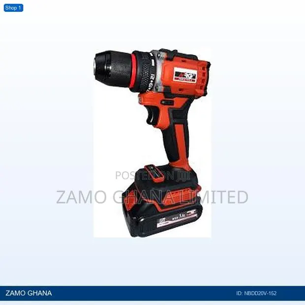 20v Drill Driver Brushless 10mm 45nm + 1.5ax2 Batteries - Nbdd20v-152 · Photo 1