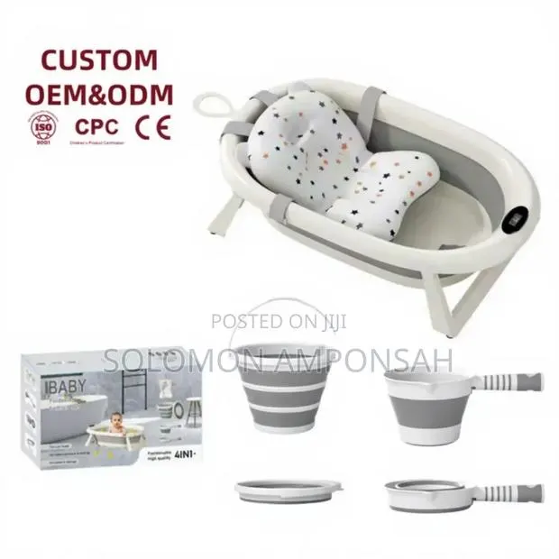 Foldable Baby Bath Set (4-in-1) · Photo 4