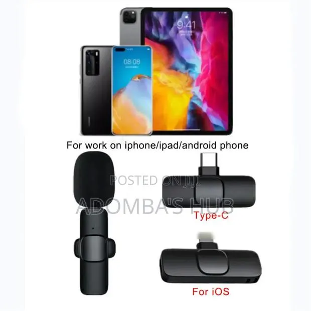 / Wireless Microphone for Ios/Android. (1 in 1/ 2 in 1 ) · Photo 1