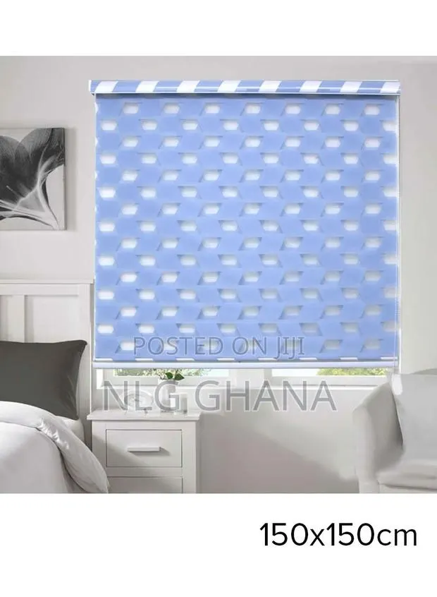 Duo Roller Blind Only One Piece - White | (150 X 150 Gdx9457 · Photo 1