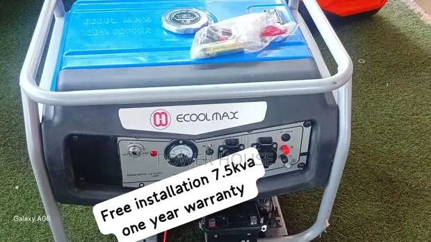 Heavy-Duty Performance at an Affordable Price – Ecoolmax 7.5kva · Photo 1