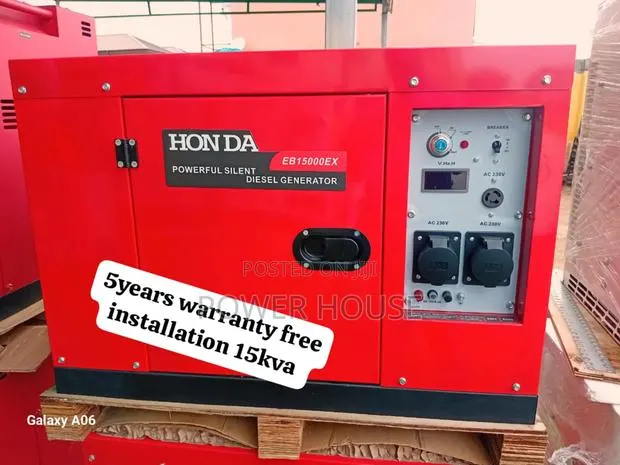Zenith Unit Honda Diesel Engine Generator 15kva 16500watts · Photo 1