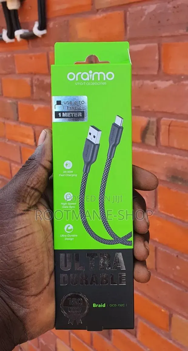 Braided Usb-a to Usb-C Oraimo · Photo 1