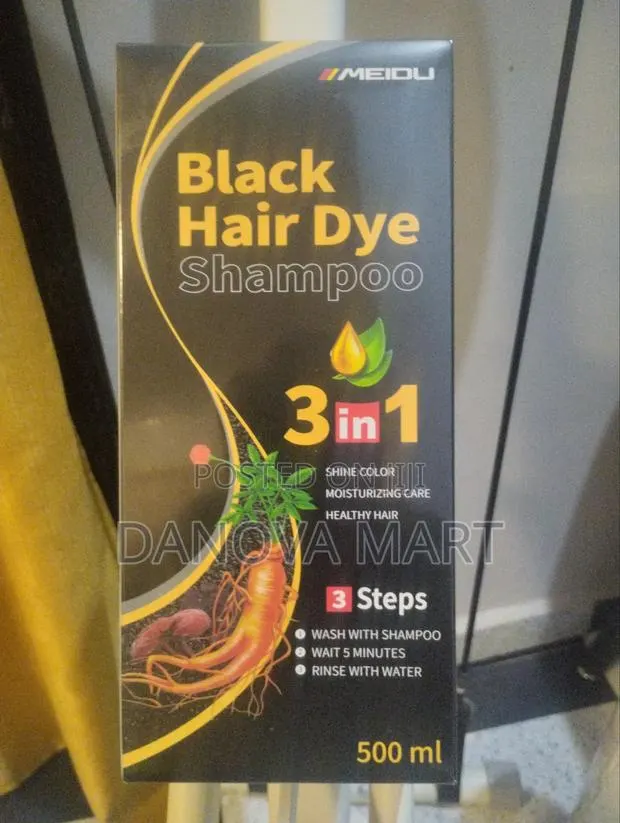 Original Black Hair Dye Shampoo 3 in 1 · Photo 1