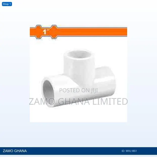 PVC Tee - Wvl1851 · Photo 1
