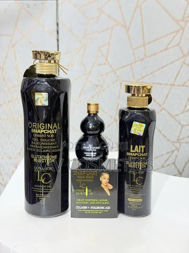 Lait Snapchat Diamant Noir Glutathione Injection Set · Photo 1