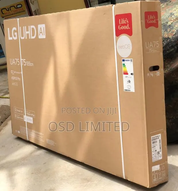 Transform Your Living Room With the LG 75-Inch Smart UHD TV · Photo 1