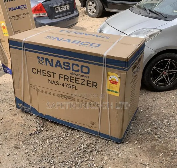 Ultra Modern Grey Nasco 288 LTRS Chest Freezer-Nas-400fl-G · Photo 1