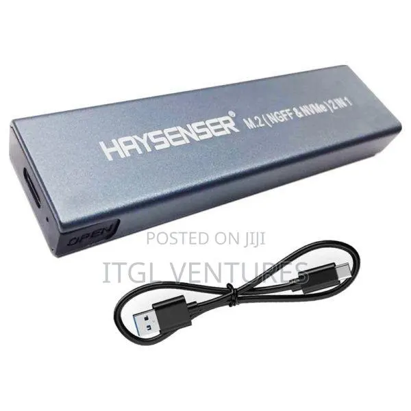 Haysenser M.2 Nvme SSD to Usb3.2 Enclosure External Case Type-C · Photo 1