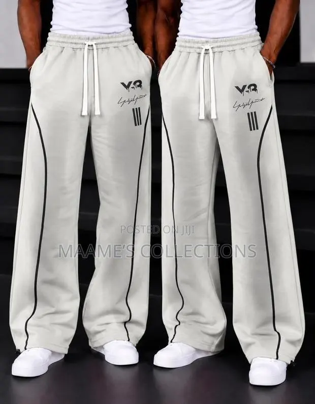 Men’s Wide-Leg Track Pants / Joggers · Photo 1