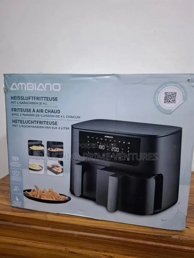 Ambiano 8.L Dual Basket Digital Air Fryer From Germany · Photo 1