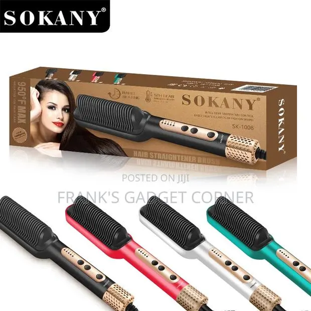 SOKANY Hair Straightener Brush · Photo 1