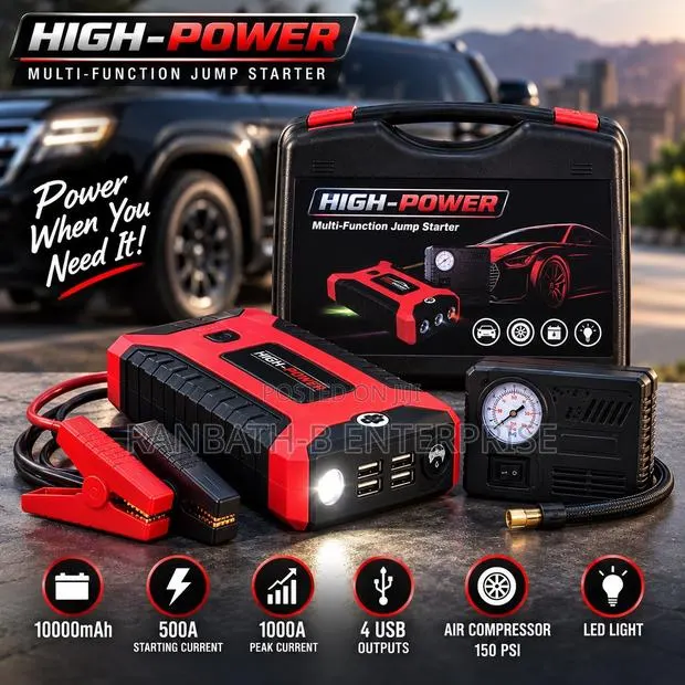 WOCK Multi-Purpose Car Jump Starter Power Bank